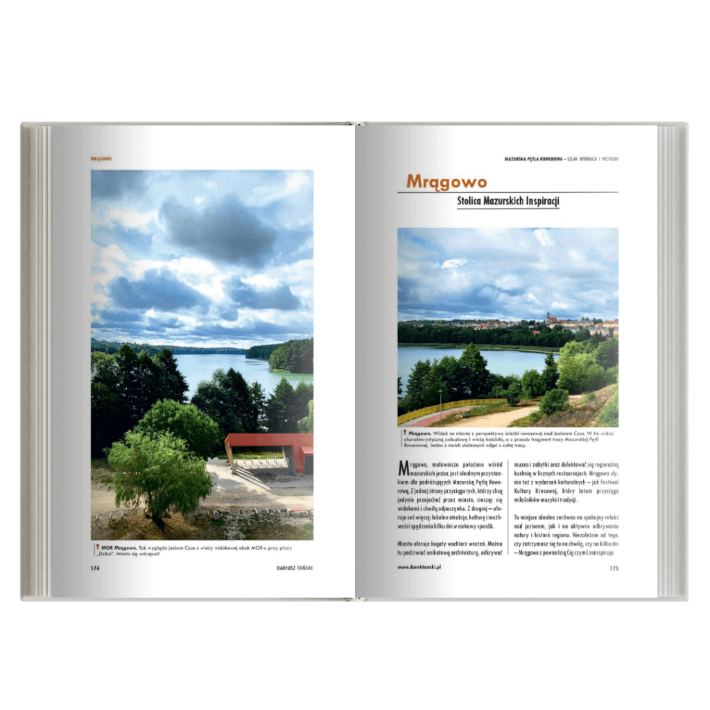 Przewodnik Mazurska Pętla Rowerowa – Mrągowo na trasie rowerowej