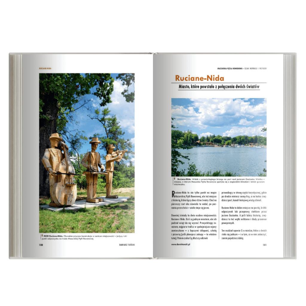 Przewodnik Mazurska Pętla Rowerowa – Ruciane-Nida na trasie rowerowej