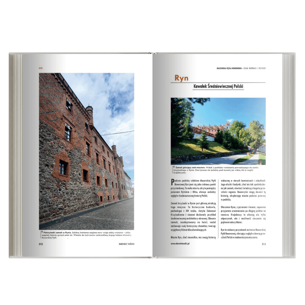 Przewodnik Mazurska Pętla Rowerowa – Ryn na trasie rowerowej