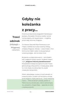Przykładowa strona książki Dziennik Swobodnej Opowieści Mazurska Pętla Rowerowa – trzeci odcinek wyprawy