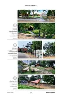 Wnętrze książki Dziennik Swobodnej Opowieści Mazurska Pętla Rowerowa – okolice Okartowa i Nowych Gut