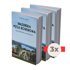 3 x przewodnik Mazurska Pętla Rowerowa