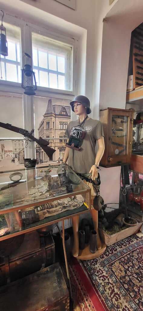 Ekspozycja militariów w Węgorzewie