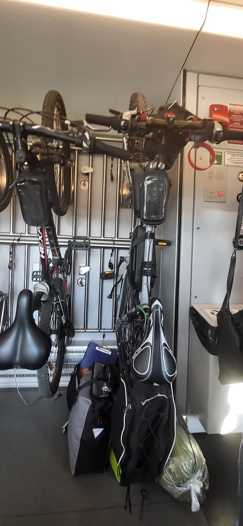 PKP - przedział rowerowy