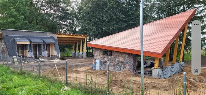 MOR Kwik na Mazurskiej Pętli Rowerowej w trakcie budowy