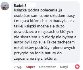 Recenzja czytelnika – zrzut ekranu